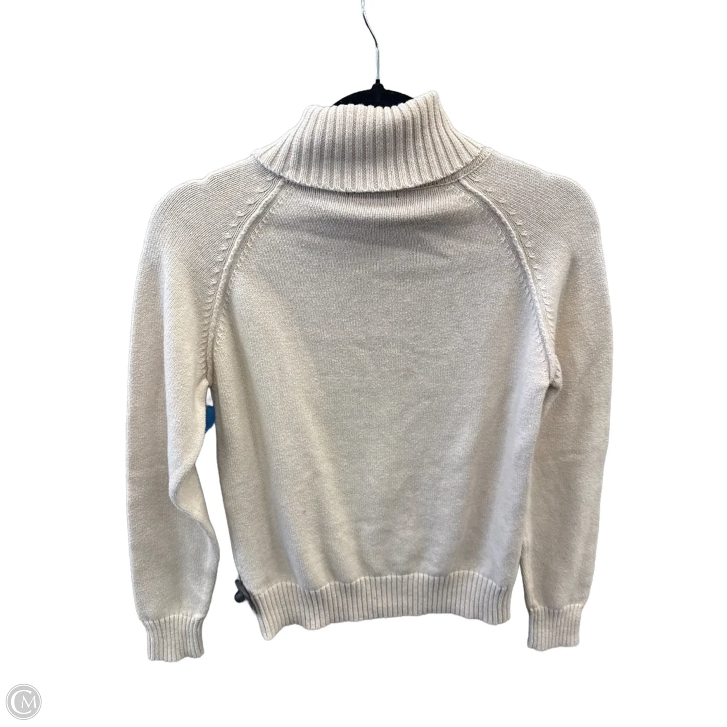 Sweater By Jeanne Pierre In Cream, Size: M