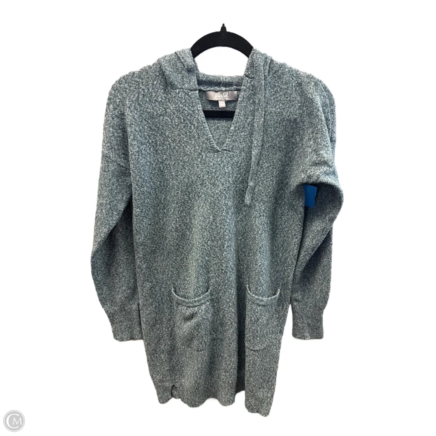 Dress Sweater By Marled In Teal, Size: Xs