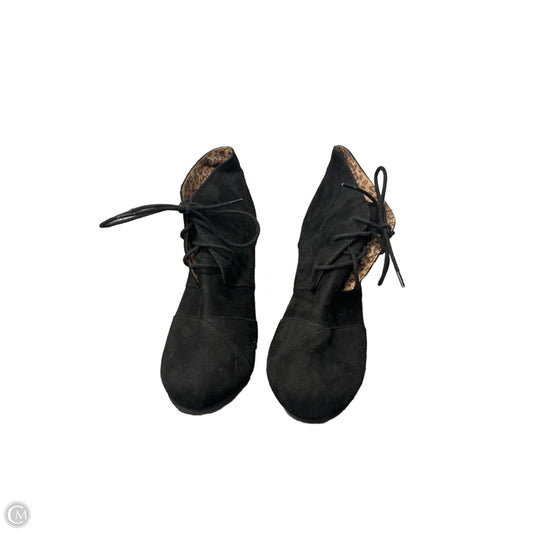 Shoes Heels Wedge By Cme In Black, Size: 11