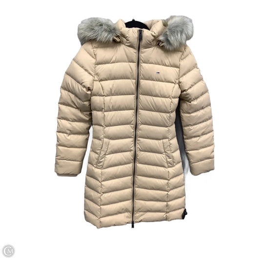 Coat Parka By Tommy Hilfiger In Tan, Size: Xs