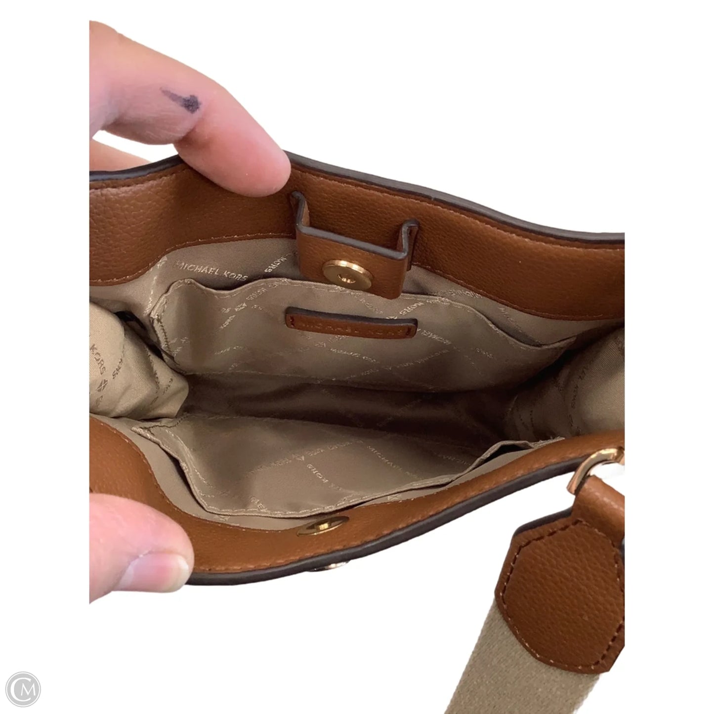 Crossbody Designer By Michael Kors, Size: Small