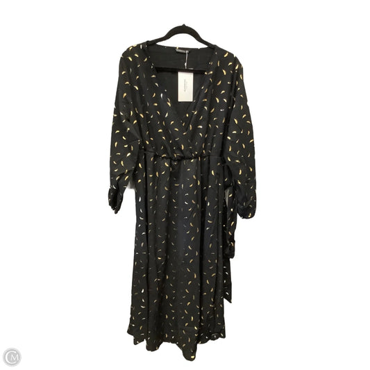 Dress Casual Maxi By Bloomchic In Black, Size: Xl