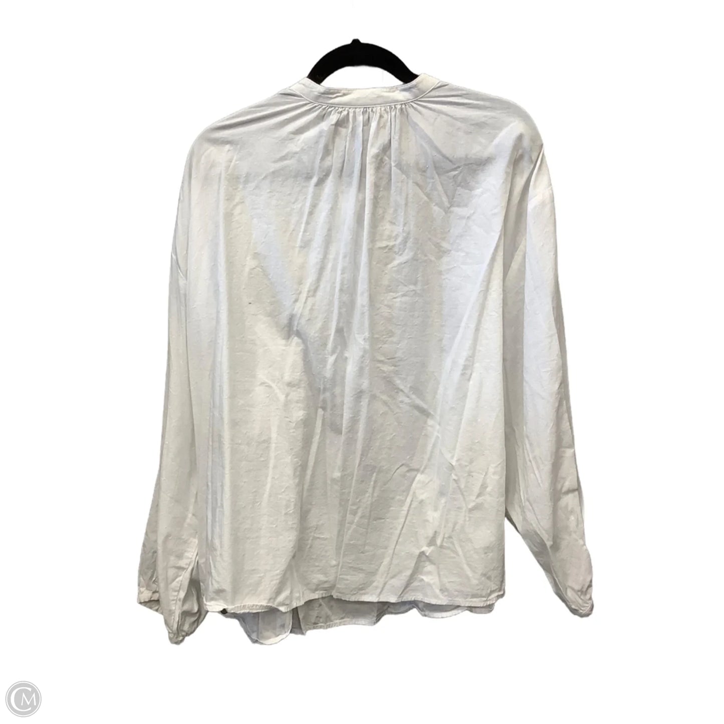 Top 3/4 Sleeve By Universal Thread In White, Size: 2x