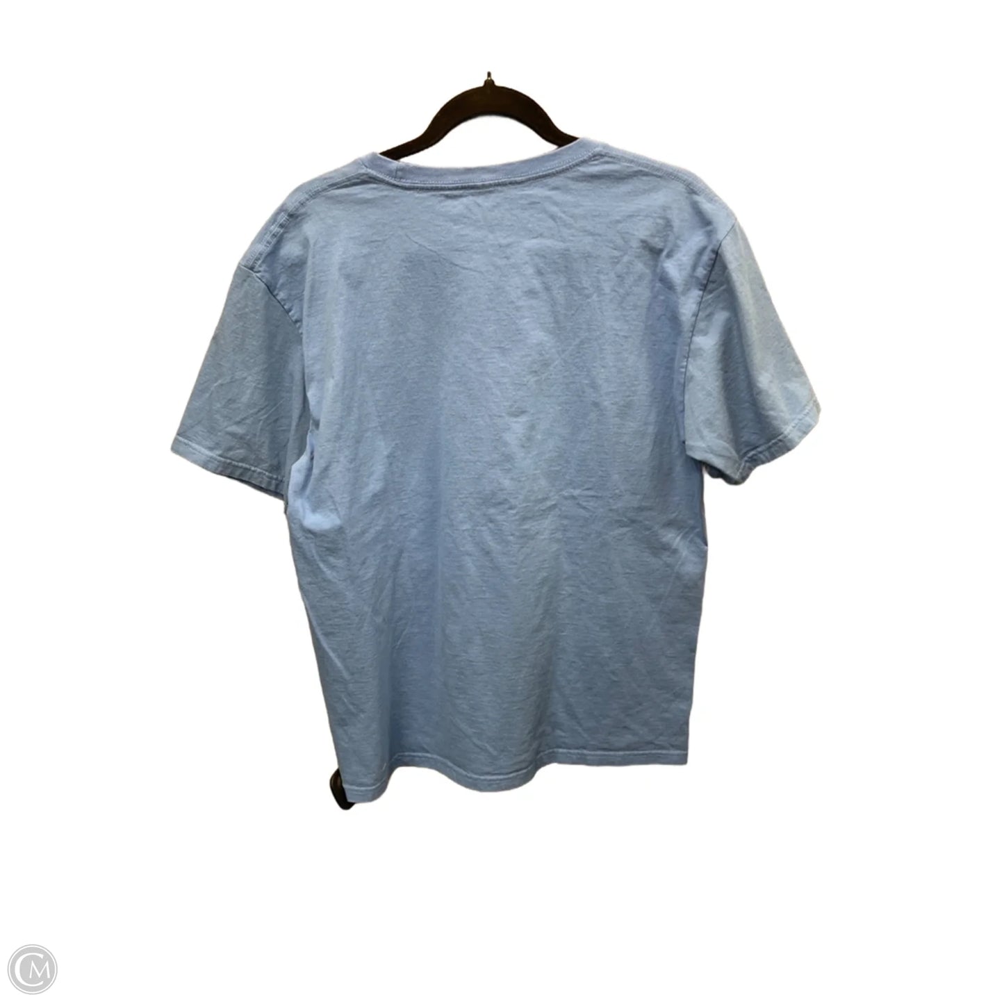 Top Short Sleeve By Rebellion In Blue, Size: L