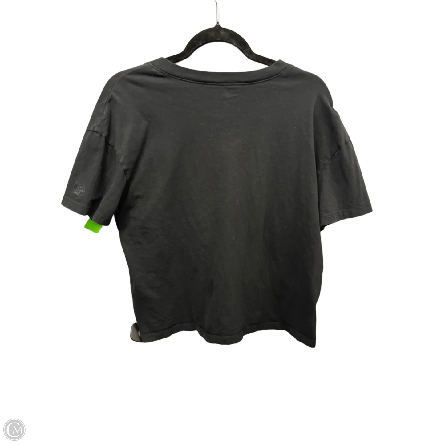 Top Short Sleeve By Pink In Black, Size: S