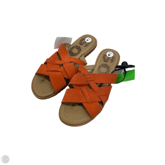 Sandals Flats By Sorel In Orange, Size: 6