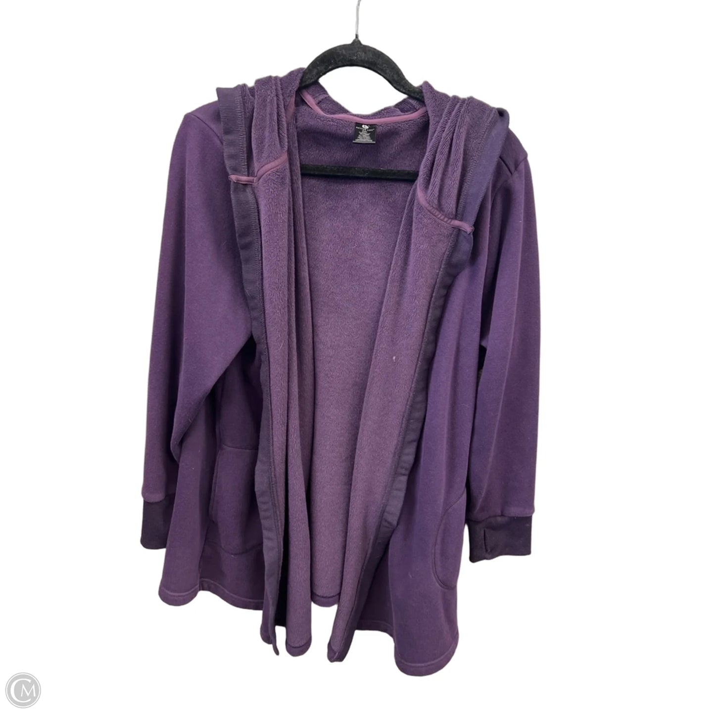 Athletic Sweatshirt Hoodie By Active Life In Purple, Size: Xxl