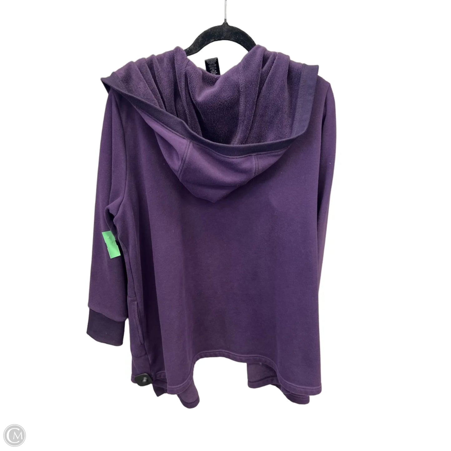 Athletic Sweatshirt Hoodie By Active Life In Purple, Size: Xxl