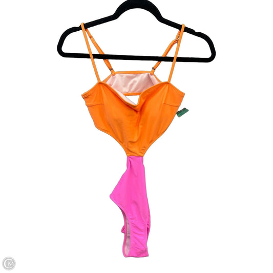 Swimsuit By Cmf In Orange & Pink, Size: M