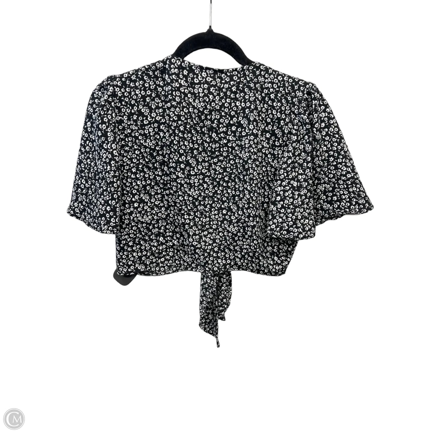 Shawl By Clothes Mentor In Black, Size: S