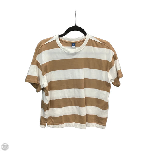 Top Short Sleeve By Old Navy In Brown, Size: M