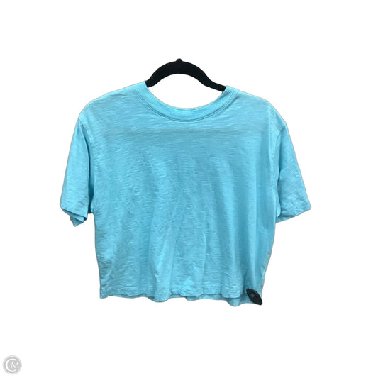 Top Short Sleeve By Maurices In Blue, Size: M