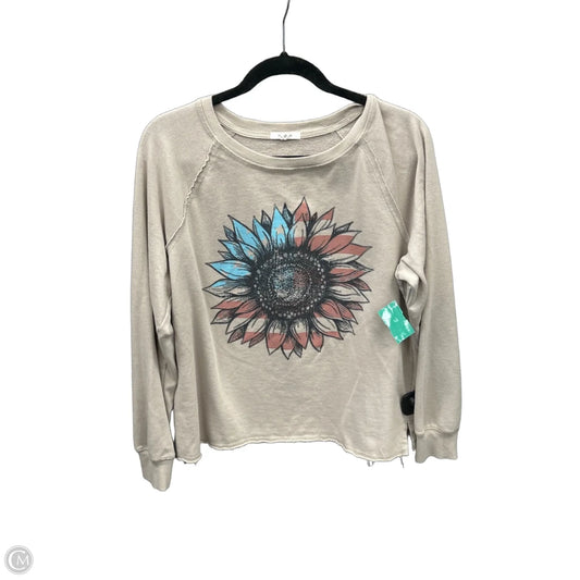 Top Long Sleeve By Maurices In Beige, Size: M