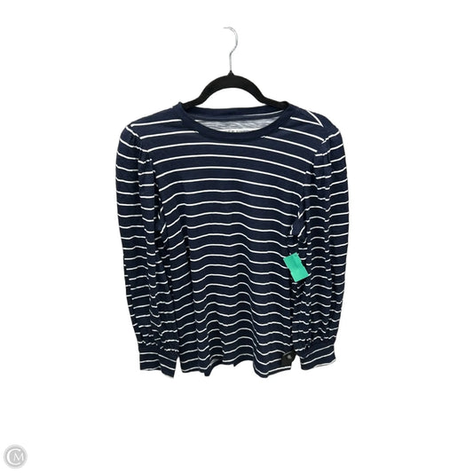 Top Long Sleeve By Maurices In Navy, Size: M