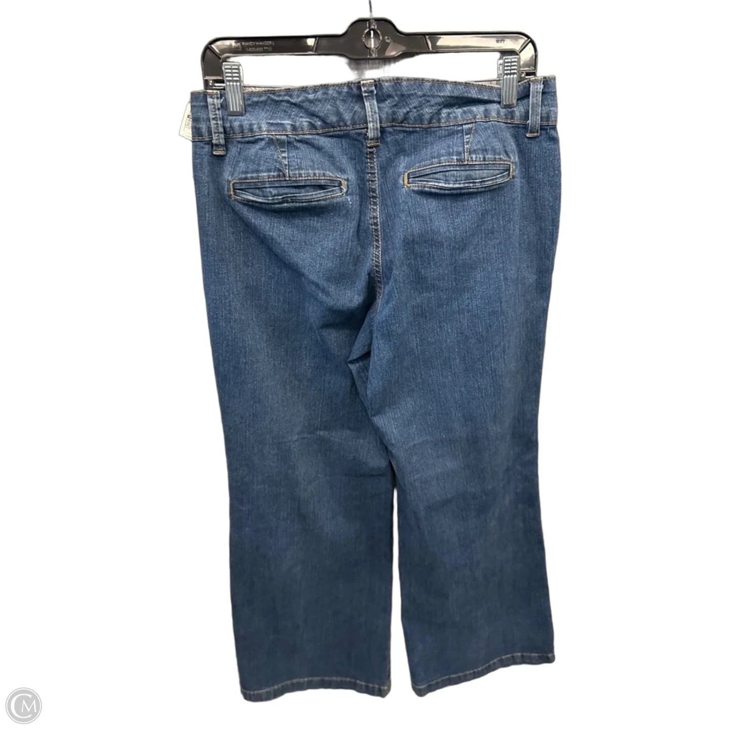 Jeans Wide Leg By Faded Glory In Blue Denim, Size: 8p