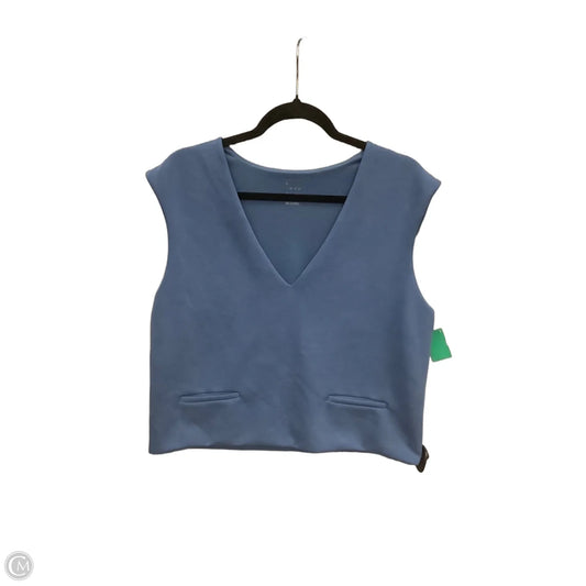 Top Sleeveless By A New Day In Blue, Size: L