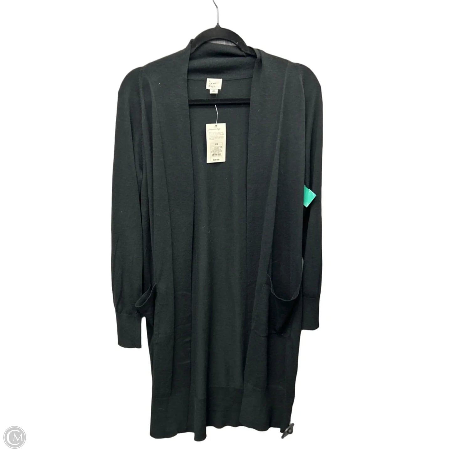 Cardigan By A New Day In Black, Size: Xs