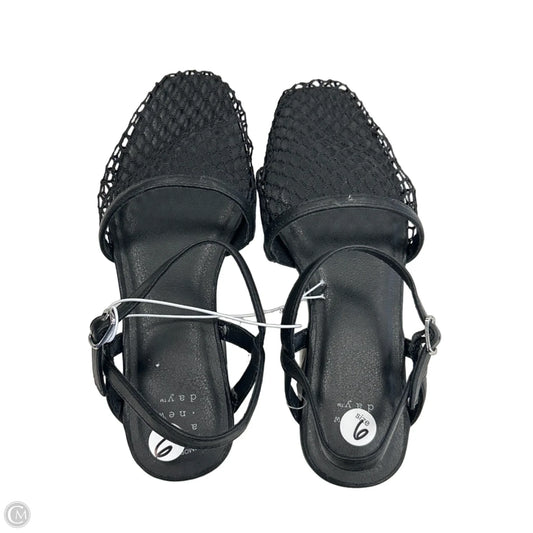 Shoes Flats By A New Day In Black, Size: 6