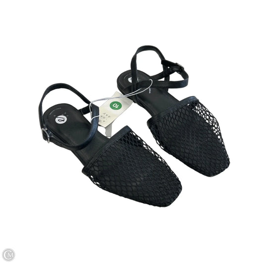 Shoes Flats By A New Day In Black, Size: 10