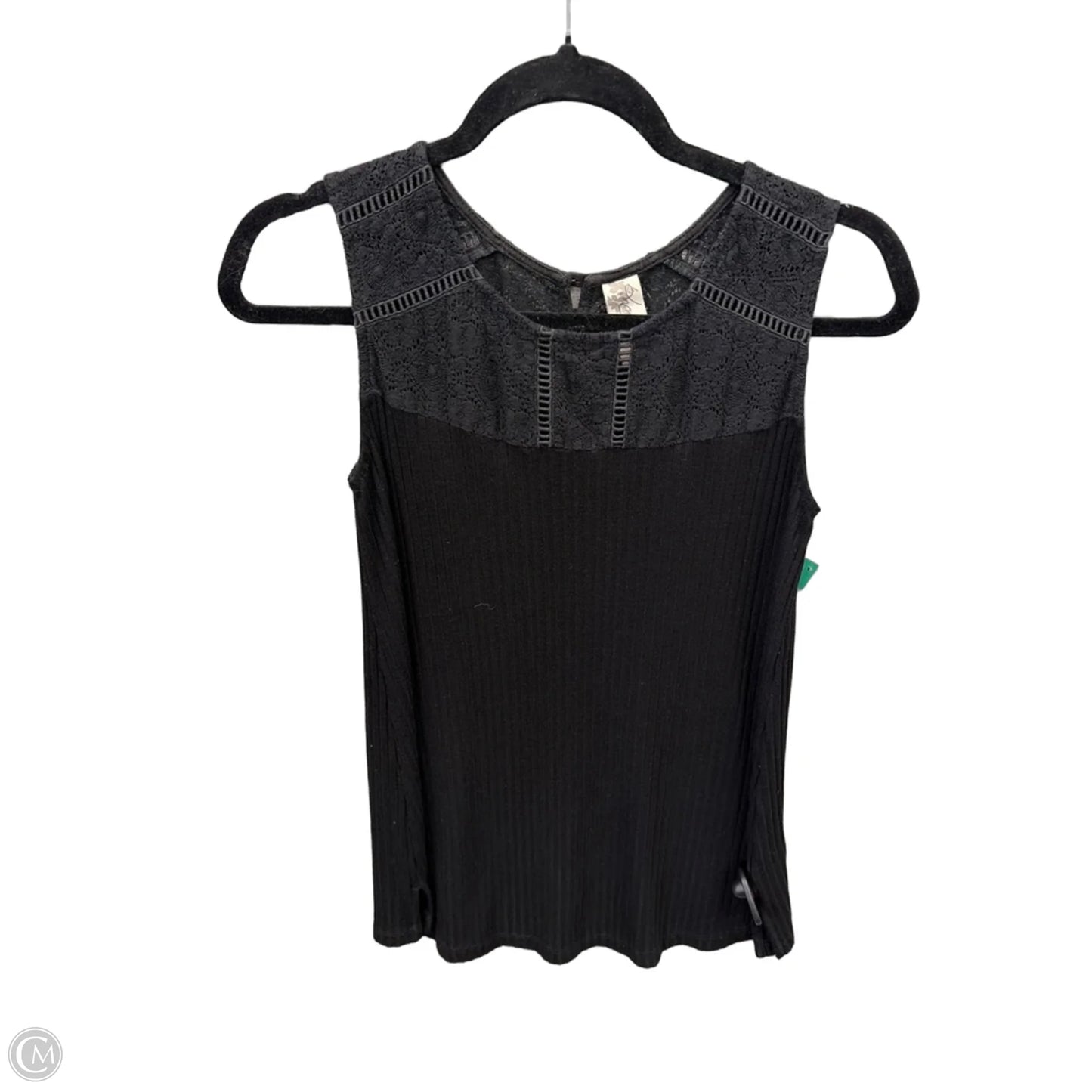 Top Sleeveless By Aventura In Black, Size: S