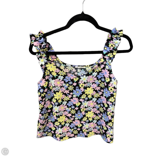 Top Sleeveless By Mine In Multi-colored, Size: M