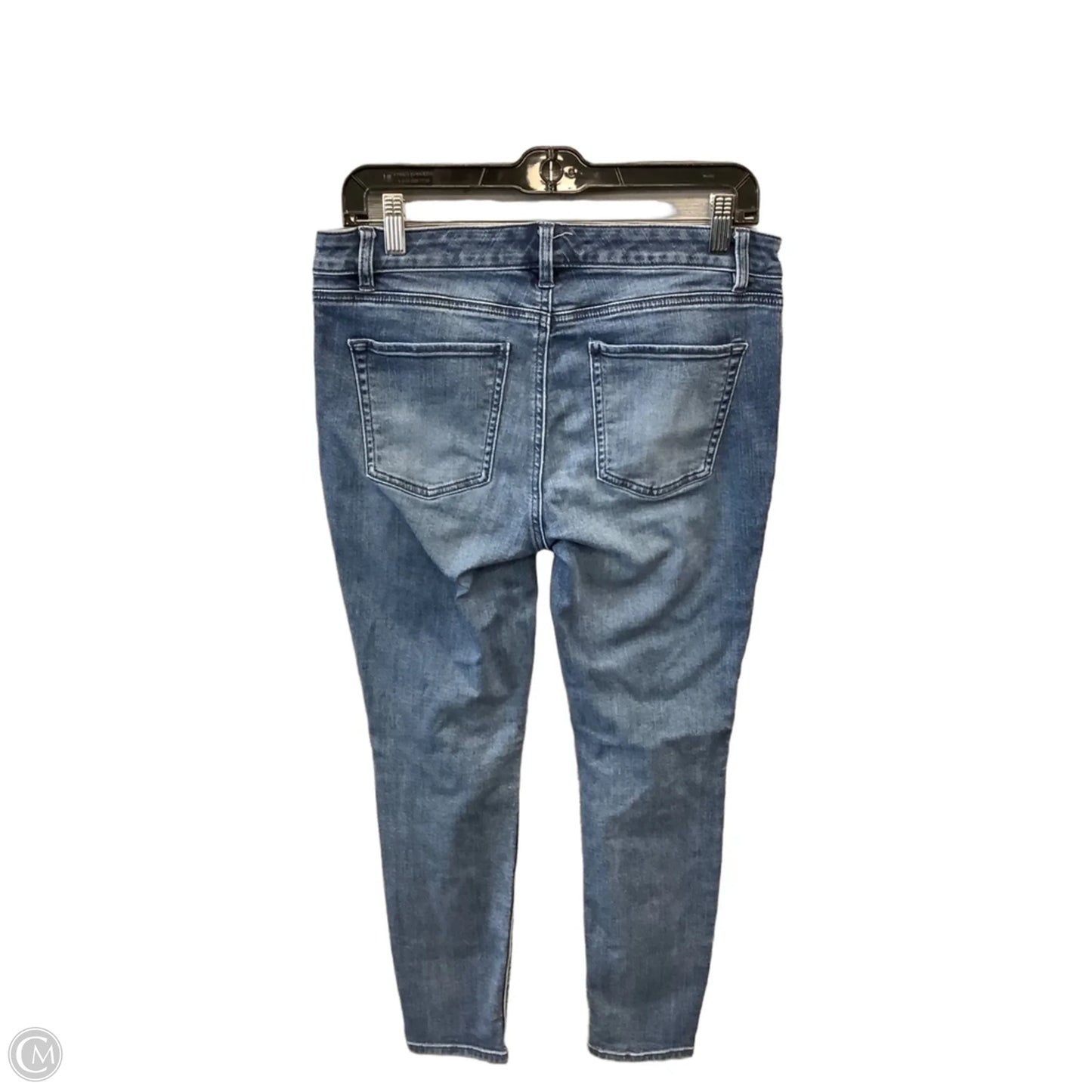 Jeans Skinny By White House Black Market In Blue Denim, Size: 8p