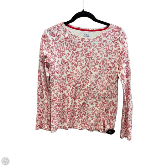 Top Long Sleeve By Croft And Barrow In Red, Size: Sp