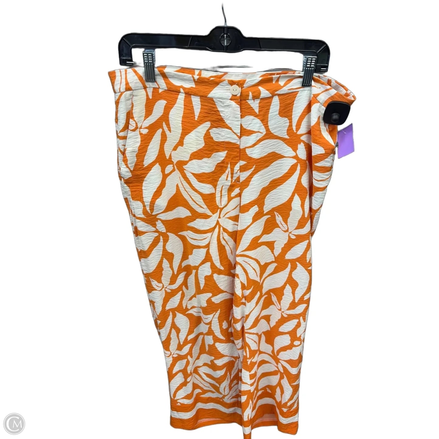 Pants Wide Leg By H&m In Orange, Size: 14