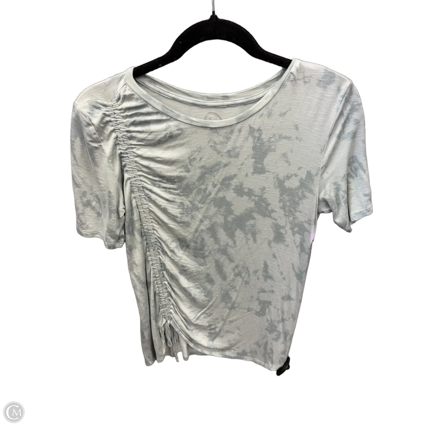 Top Short Sleeve By Maurices In Green, Size: S