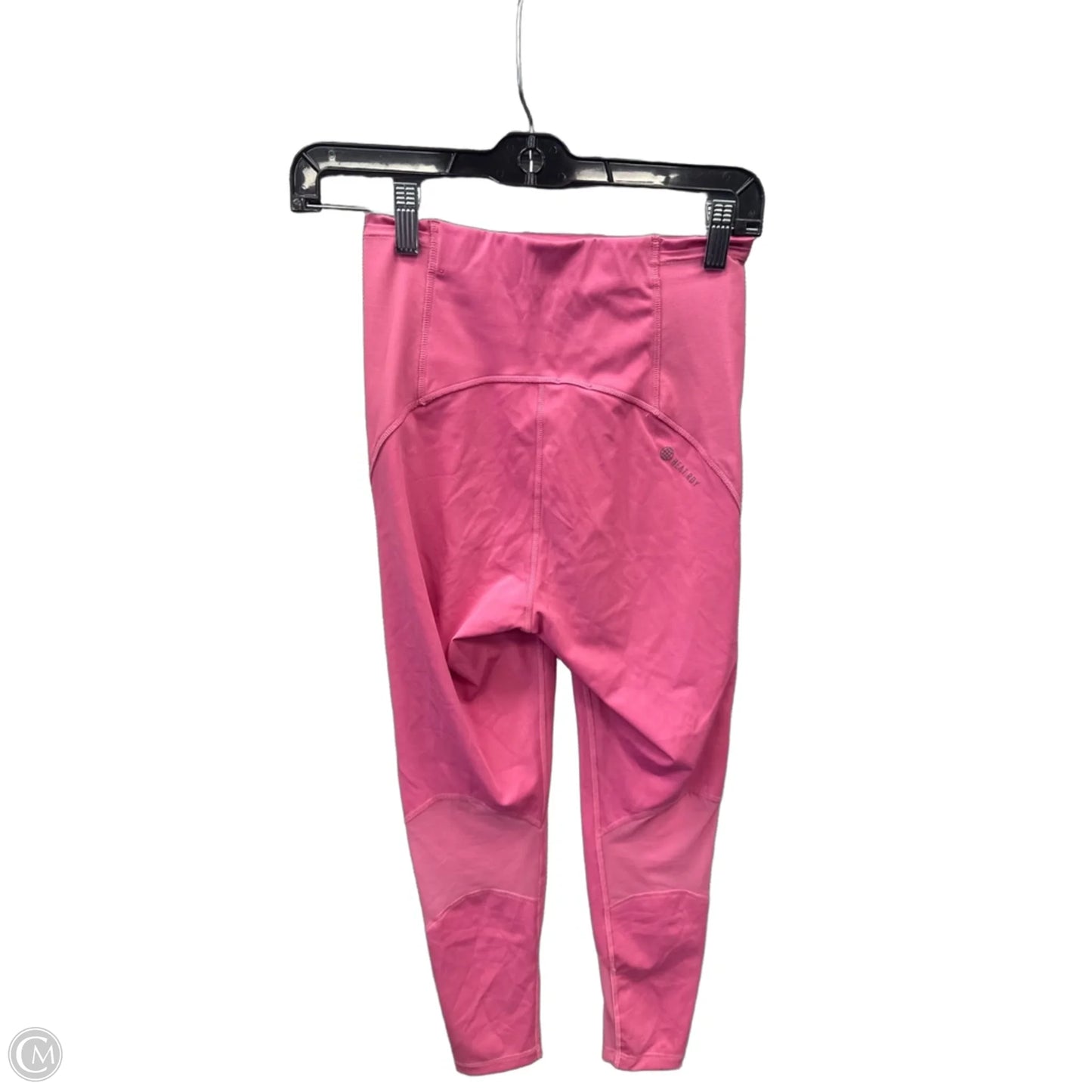 Athletic Leggings By Adidas In Pink, Size: S