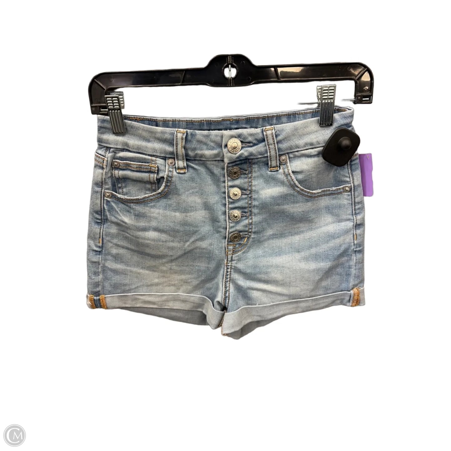 Shorts By American Eagle In Blue Denim, Size: 2
