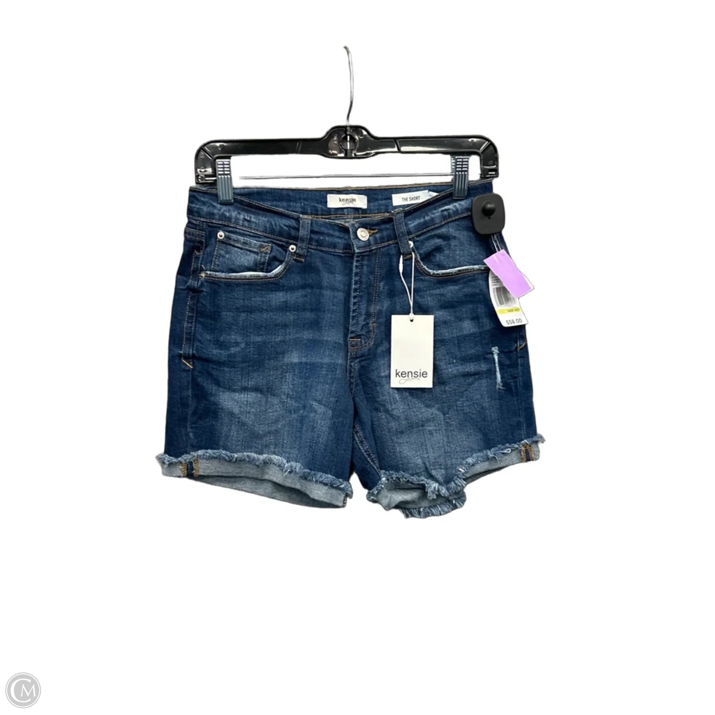 Shorts By Kensie In Blue Denim, Size: 4
