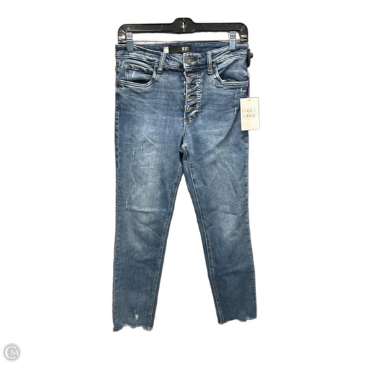 Jeans Skinny By Kut In Blue Denim, Size: 2l