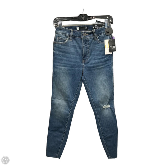 Jeans Skinny By Kut In Blue Denim, Size: 0