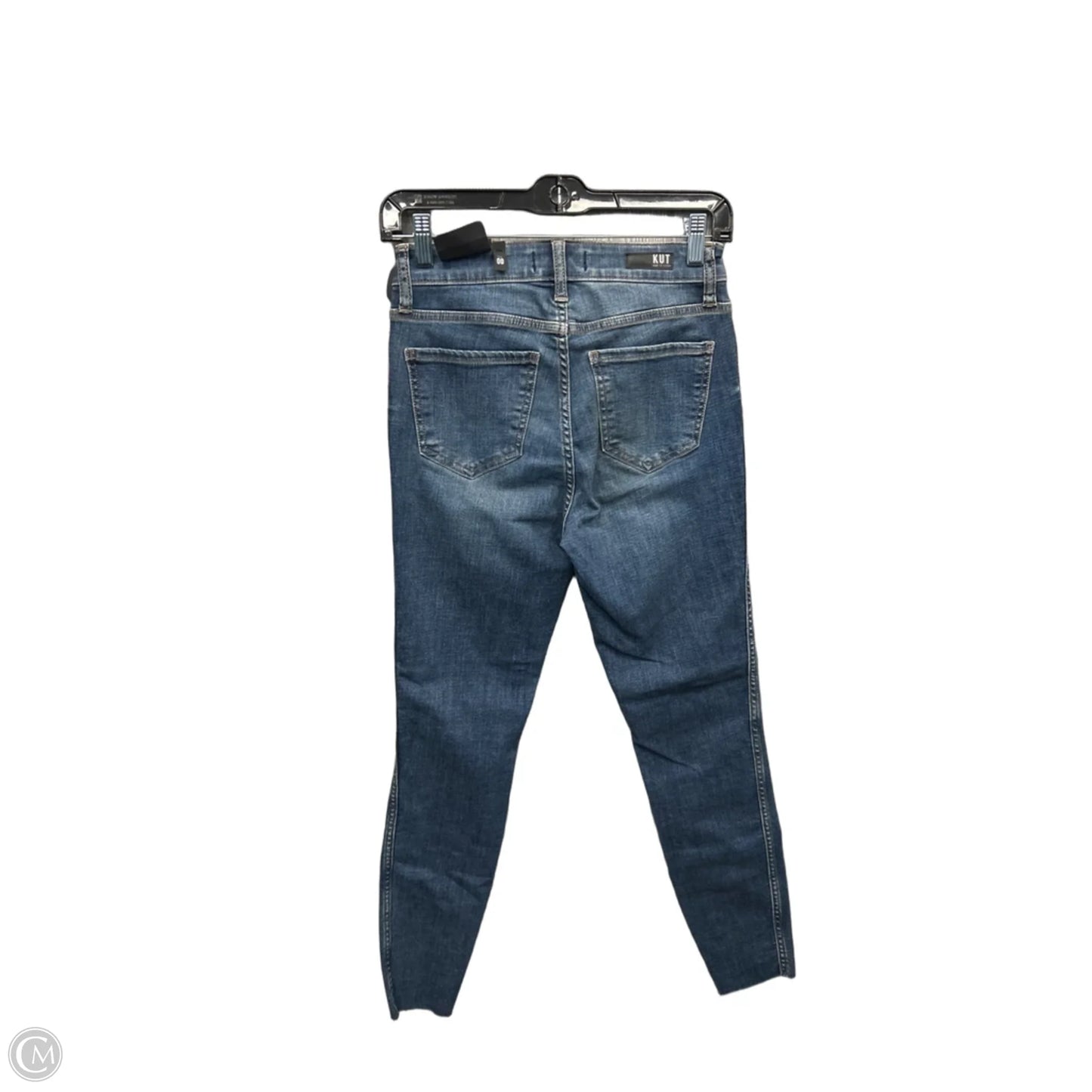 Jeans Skinny By Kut In Blue Denim, Size: 0