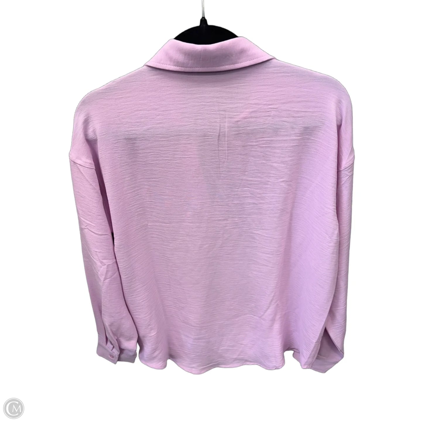 Blouse Long Sleeve By Rafaella In Purple, Size: Xs