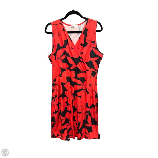 Dress Casual Short By Clothes Mentor In Red, Size: Xl