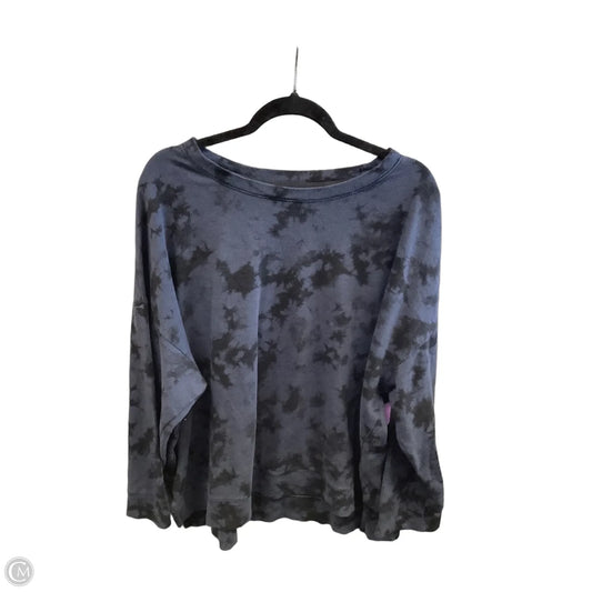 Sweatshirt Crewneck By Terra & Sky In Navy, Size: 3x