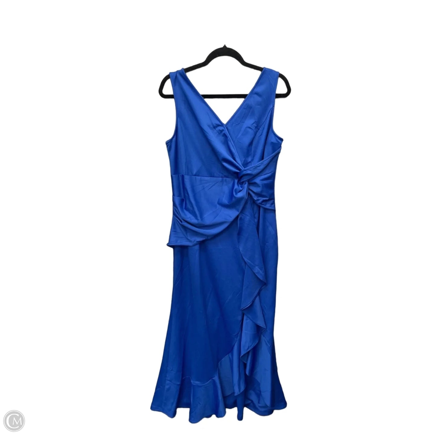 Dress Party Long By Cme In Blue, Size: Xl