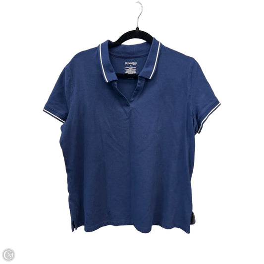 Top Short Sleeve By St Johns Bay In Navy, Size: Xl