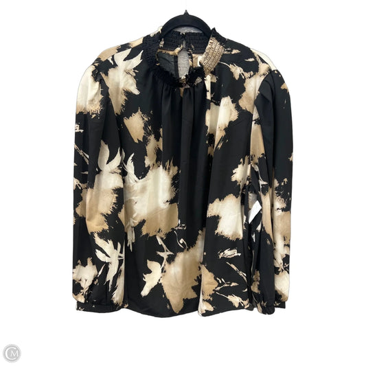 Top Long Sleeve By Melloday In Black, Size: 3x