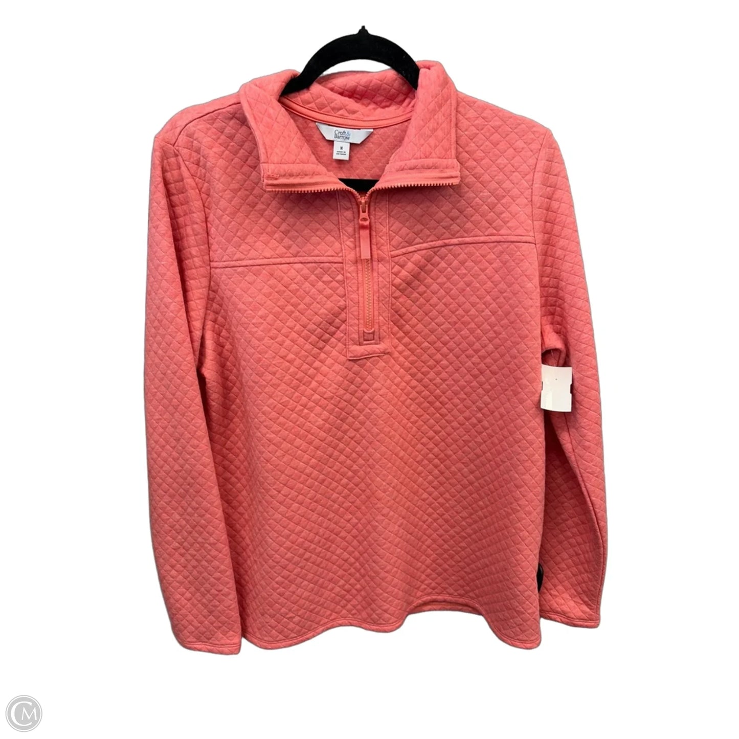 Top Long Sleeve By Croft And Barrow In Orange, Size: M
