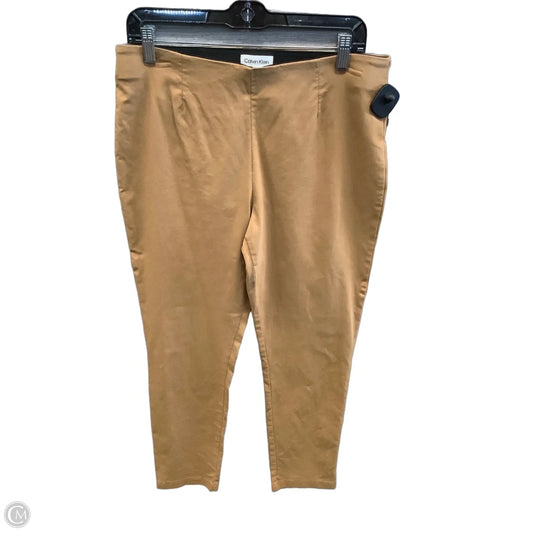 Pants Other By Calvin Klein In Brown, Size: 14