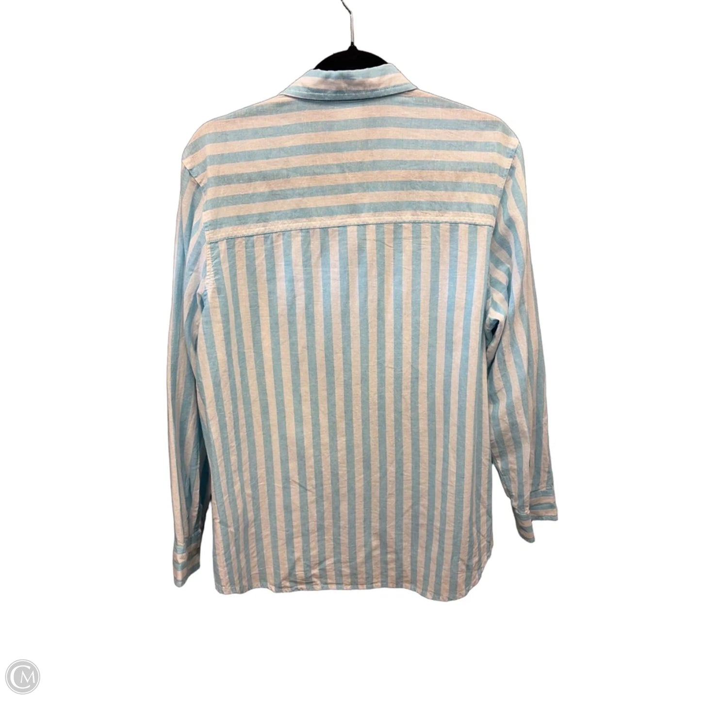 Top Long Sleeve By Gap In Blue, Size: L