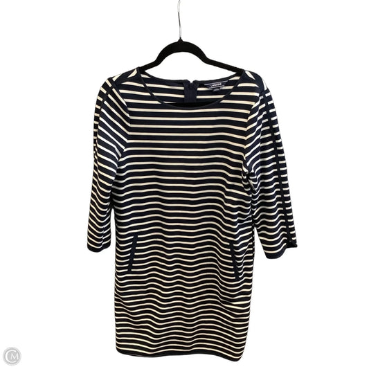 Dress Casual Midi By Lands End In Navy, Size: L