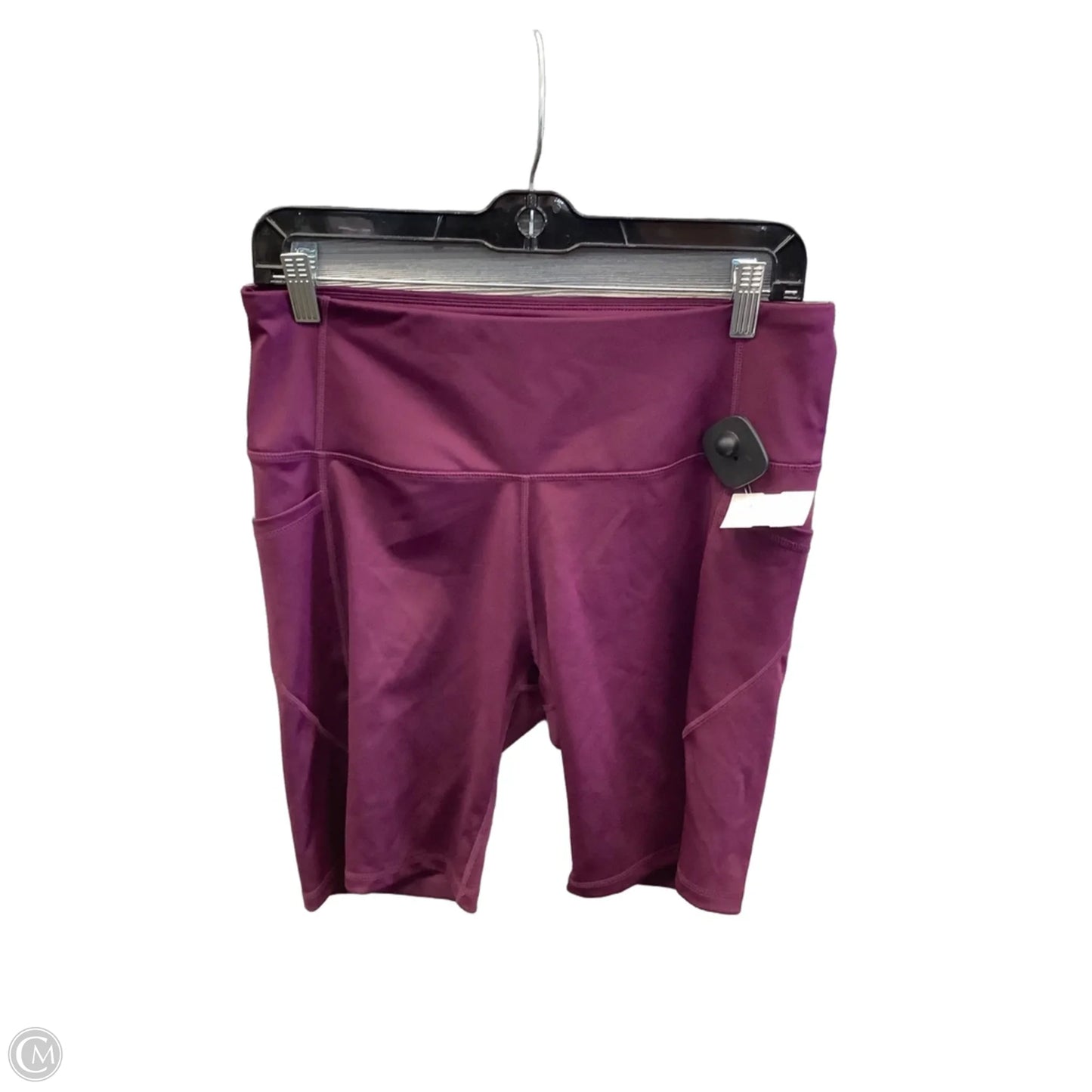 Athletic Shorts By Clothes Mentor In Purple, Size: 1x