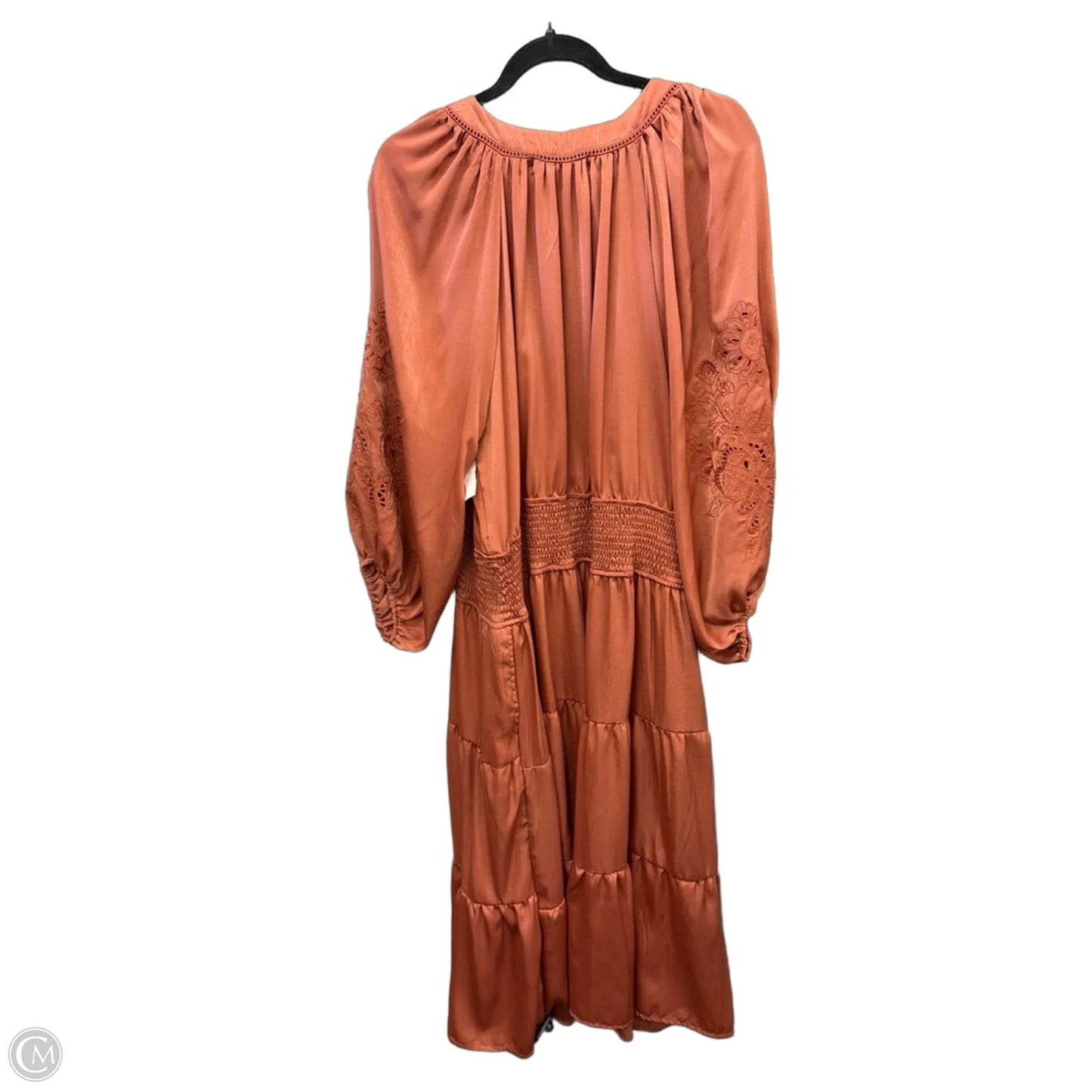 Dress Casual Maxi By Penelope Rose In Brown, Size: 2x
