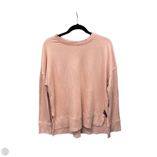 Sweatshirt Crewneck By Time And Tru In Pink, Size: L