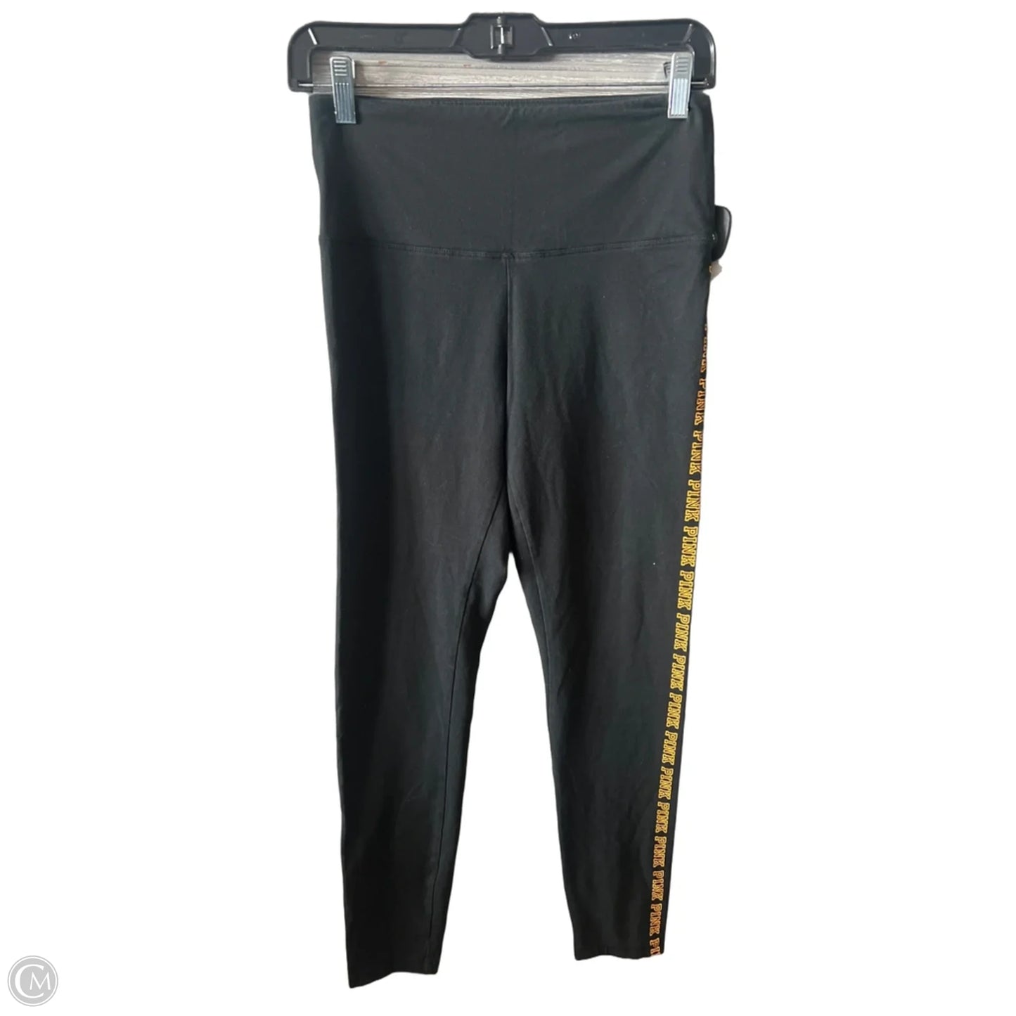 Athletic Leggings By Pink In Black, Size: M