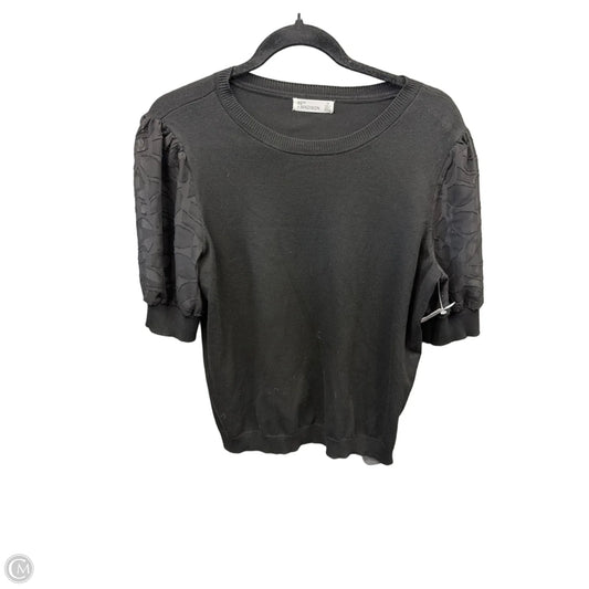 Top Short Sleeve By 89th And Madison In Black, Size: S
